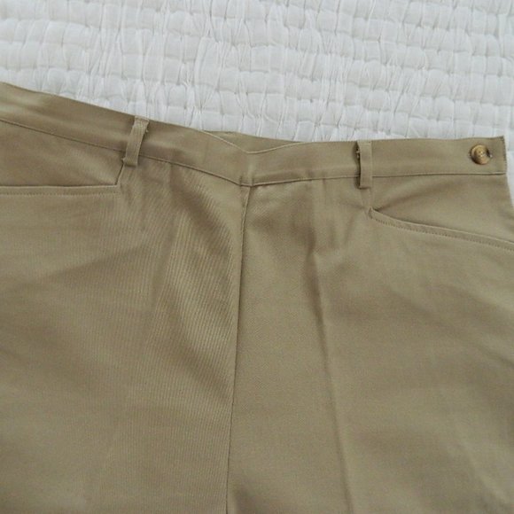 Boston Proper High Waisted Twill Flat Front Pants , Size 10 - Picture 1 of 13
